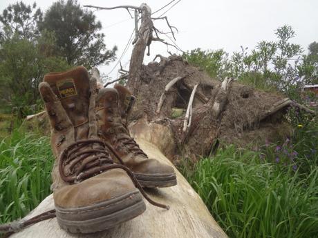 alte Meindl Trekkingstiefel