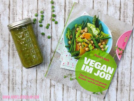 [cooks...] Peas Soup & Blue Berry Breakfast Drink {Vegan im Job*}