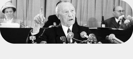 Konrad Adenauer (CDU), Bundeskanzler 1949-1963