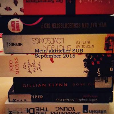 [Bücher] Mein aktueller SUB - September 2015