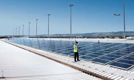 Adelaide Airport Solaranlage