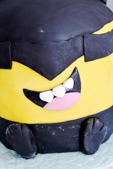 Minions Torte - Batman Stuart in 3 D