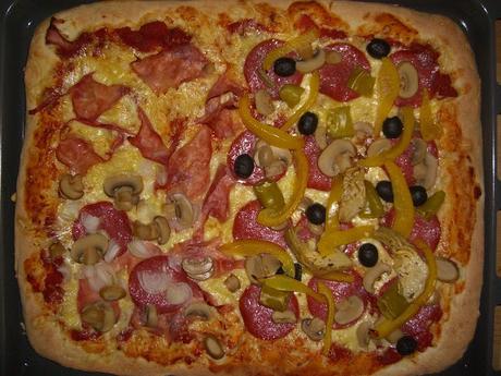 Pizza, homemade
