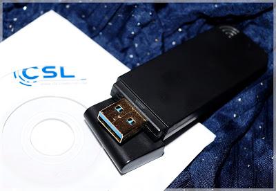 CSL - USB 3.0 WLAN AC1200 Stick Dual Band Wi-Fi Direct im Test
