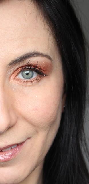 Nachgeschminkt: Blood Orange & Glittery Eye Look
