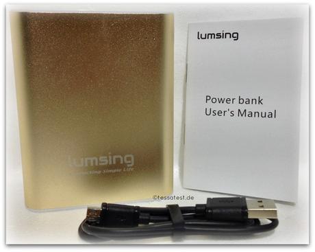 Lumsing Powerbank 13400 mAh im Test
