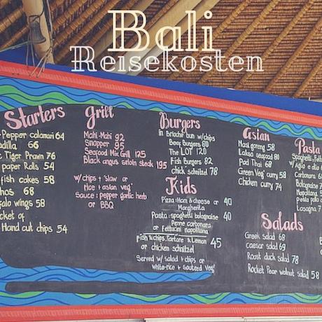 Bali Reisekosten – Soviel zahlst du für Restaurant, Lebensmittel, Taxi und Co. !  (+Tipps)