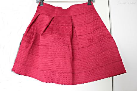 Fashion | Novemberausbeute, blog, shoppingausbeute, josie´s little wonderland, november, skirt, red, red skirt, new yorker