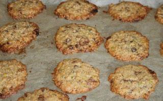 Backmischung : Pistazien Espresso Cookies