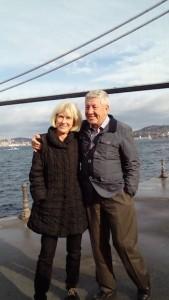 Gemeinsam auf Hochzeitsreise in Istanbul: Bentour Reisen-CEO Kadir Ugur mit seiner Anita.