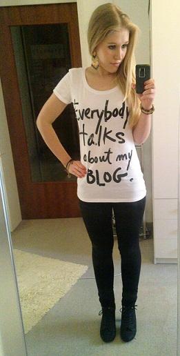 Everybody talks about my blog.