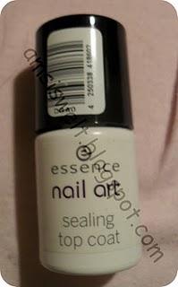Review: essence nail art top coat