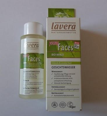 lavera young Faces Gesichtswasser Bio-Minze
