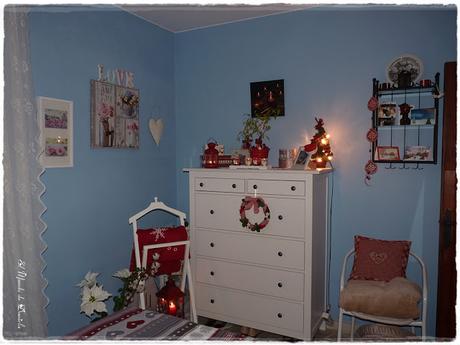 Mein weihnachtliches Schlafzimmer/ Mi dormitorio navideño