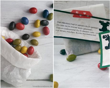 Zum Nikolaustag: Bunte Rentierkacke Rentierkacke 8