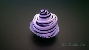 Cupcake aus Babyhalstuch Babyhalstuch 1