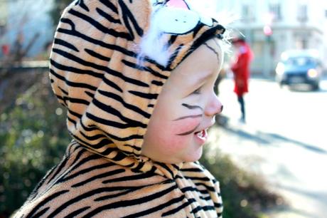 Kugelfisch-Blog: Kostüm Tiger für Kleinkind