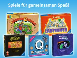 News - Ravensburger - Testaktion - Kinder- und Gesellschaftsspiele