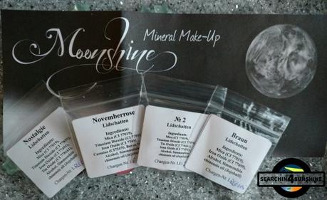[Haul] Lidschatten von Moonshine Mineral Make-Up