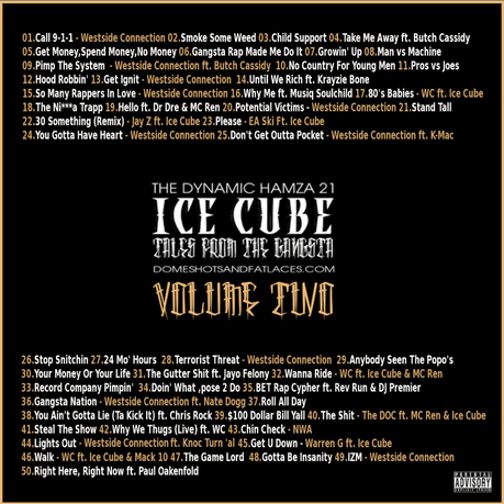 IceCube-VolumeTwo-Cover-Tracklist