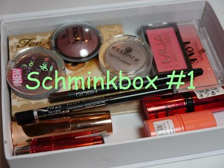 Schminkbox #1- vergessenes wieder benutzen ♥
