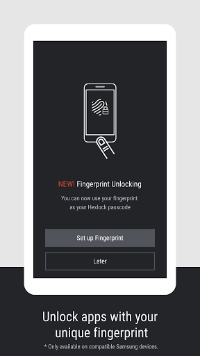 Hexlock – Sicherheitssperre einzelner Apps durch Muster, PIN oder Fingerabdruck
