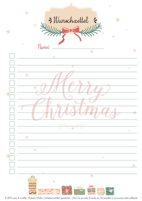 Adventskalender-Türchen Nr. 13: Ein kleiner Text über das Wünschen und ein Wunschzettel zum Audrucken Adventskalender-Türchen Nr. 13: Ein kleiner Text über das Wünschen und ein Wunschzettel zum Audrucken