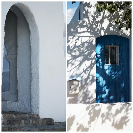 Blog + Fotografie by it's me! - Reisen - La Isla Blanca Ibiza, Santa Eurlaria - Türeingänge in der Klosteranlage