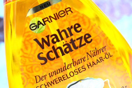 XXL Haarölvergleich | Review: Garnier - Wahre Schätze Schwereloses Haaröl