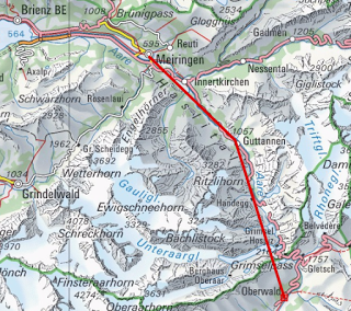 Meiringen - Tunnel - Oberwald