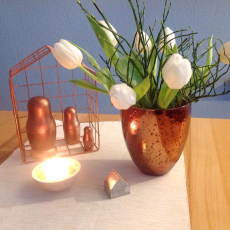 Friday-Flowerday – oder – White and Copper