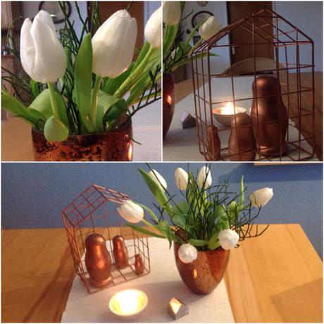 Friday-Flowerday – oder – White and Copper