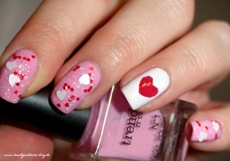 Valentines Day Nails - NOTD