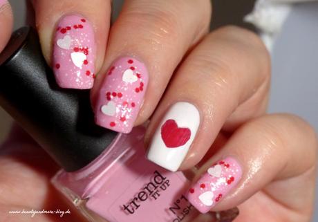 Valentines Day Nails - NOTD Trend it up