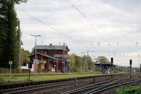 Der Bahnhof von Wiesenburg, Ende einer Eisenbahn und Beginn des Landschaftsparks