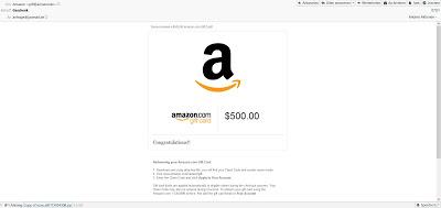Amazon Geschenkgutschein enthält Schadware
