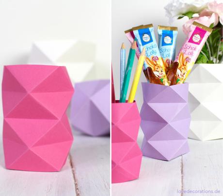 DIY Origami Vase #3 DIY Origami Vase #2 26