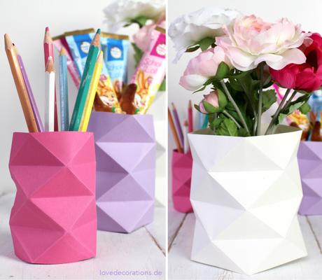DIY Origami Vase #3 DIY Origami Vase #2 22
