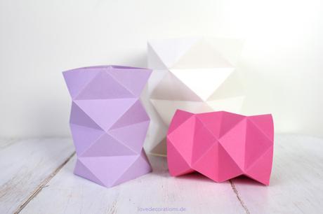 DIY Origami Vase #3 DIY Origami Vase #2 24