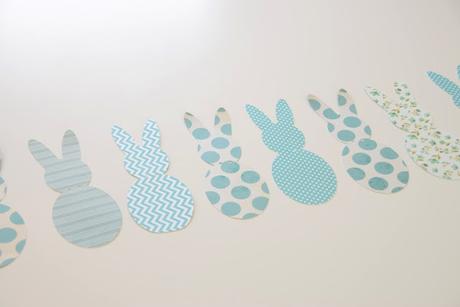 DIY  Osterhasenbande- DIY  Easter Bunny Banner