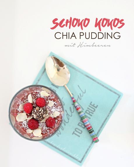 {Rezept} Schoko-Kokos Chia Pudding