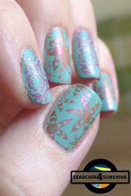 [Nails] Sunday ... Nails mit trend IT UP Touch of Vintage 020 & und nem Stamping Fail