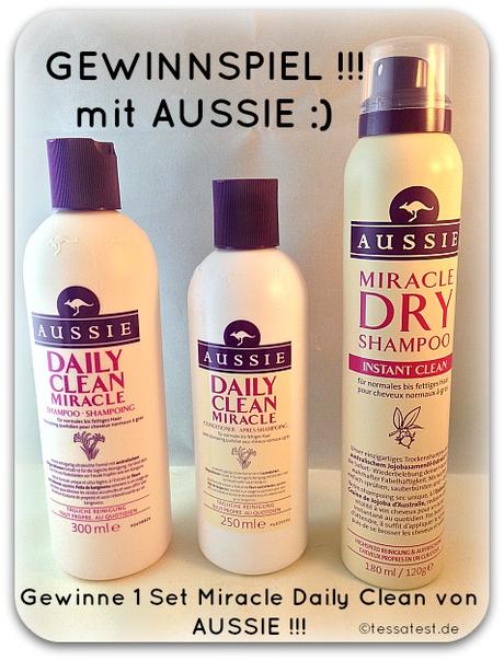 AUSSIE Daily Clean Miracle Gewinnspiel AUSSIE Daily Clean Miracle Gewinnspiel