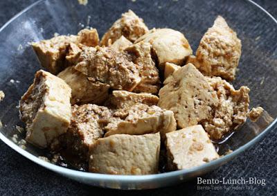 Rezept: Tofu Karaage - panierter, frittierter Tofu japanischer Art