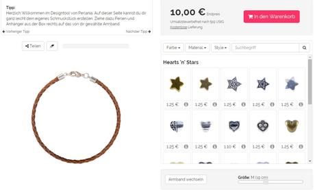 Perlania – Gestalte dir dein eigenes Armand: Test und Shopvorstellung Perlania – Gestalte dir dein eigenes Armand: Test und Shopvorstellung