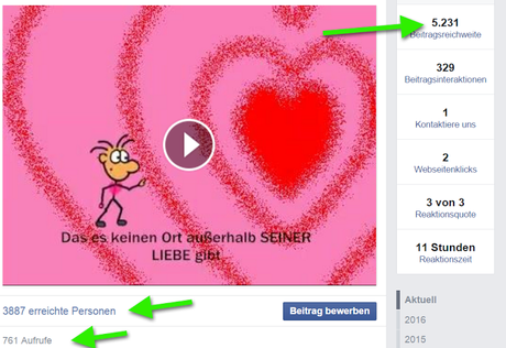 Facebook Tipp # 012 - Videso erhöhen deine Reichweite