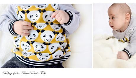 Nähen fürs Baby: Panda-Set