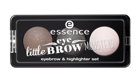 essence little eyebrow monsters eyebrow & highlighter set 02