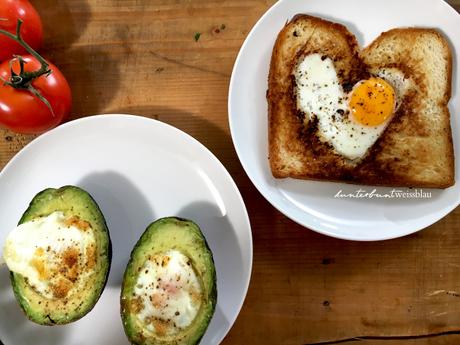 #Egglove – was man mit Eiern noch so machen kann – Scotch Eggs,  Eier in Avocado,  Eier im Toast