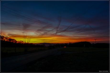 Odenwald Impressionen | Wenn die Sonne versinkt hinter den Bergen Odenwald Impressionen | Wenn die Sonne versinkt hinter den Bergen